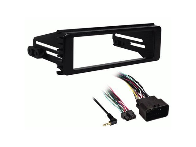 Metra - Dash Kit for Select 1996-2013 Harley Electra/Street Glide Road DIN - Black - image 6