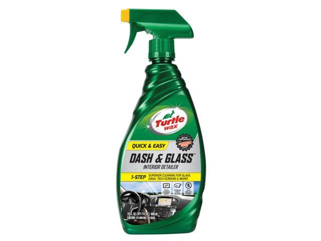 TURTLE WAX T930 Dash and Glass Cleaner,23 oz.,Clear
