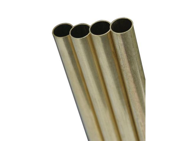 TUBE ROUND BRASS 36X3/16 (Pack of 6)