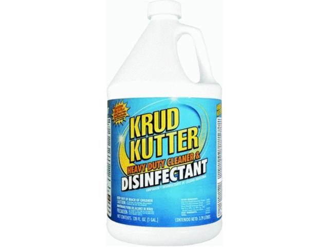 KRUD KUTTER DH012 Cleaner and Disinfectant, Bottle, 1 gal, Unscented
