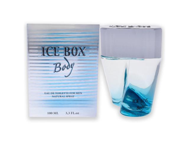 Ice Box Body by New Brand for Men - 3.3 oz EDT Spray