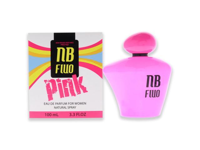 Fluo Pink by New Brand for Women - 3.3 oz EDP Spray
