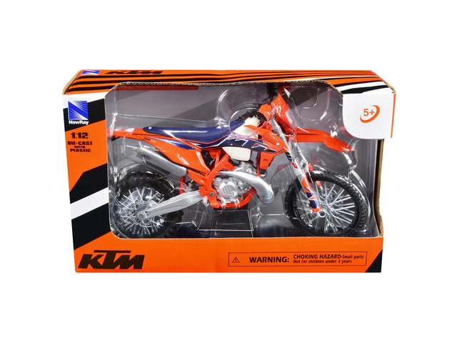 KTM 300 EXC-TPI Enduro Dirt Bike Motorcycle Orange 1/12 Diecast Model by New Ray