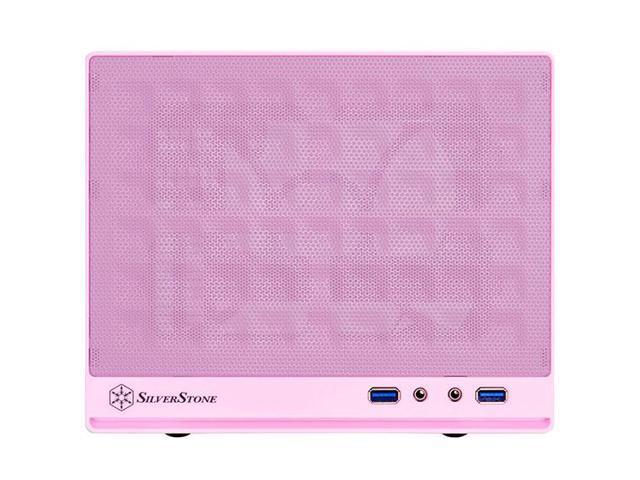 Pink, ABS bezel, steel body, Mini-ITX, 1x3.5' or 2x2.5', 1x2.5', 1x120 or 140 fan/radiator slot, 1xaudio, 1xMIC, 2xUSB3.0, ATX PSU support