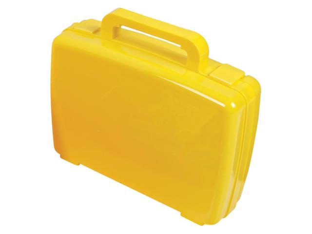 Deflecto 39506YEL Little Artist Antimicrobial Kids Storage Case (Yellow) photo