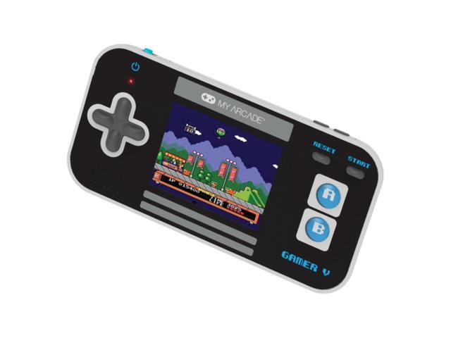 My Arcade DGUN-3919 Gamer V Classic 220-in-1 Handheld Video Game System (Black and Blue)