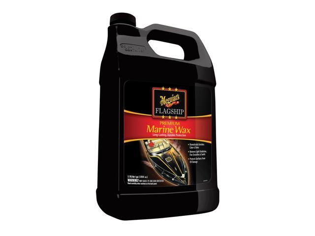 Meguiar's M601 Flagship Premium Marine Wax Boat Maintenance Cleaner, 1 Gallon