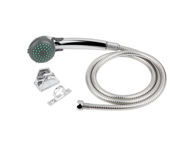 DURA Faucet RV Single Function Shower Wand and Hose Kit - Chrome