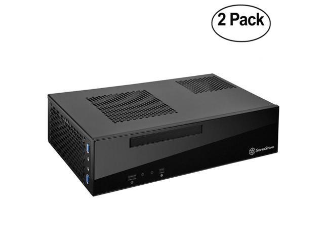 SilverStone Technology Milo 9 ML09B Cases ML09B - Pack of 2