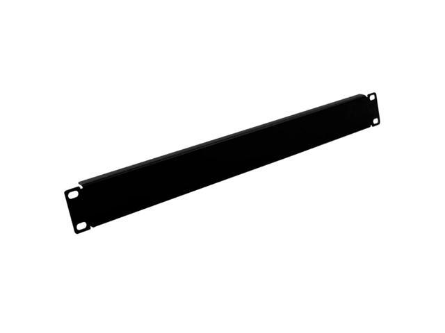 Wavenet 3030-N Steel 1U Blank Rack Mount Panel Spacer for 19 in. Server Network Rack Enclosure or Cabinet Black - Pack of 5
