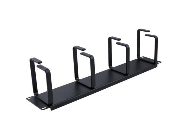 Wavenet 3060-N 19 in. Steel 2U Cable Management Panel Black