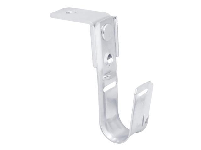 Wavenet 3066-N 0.75 in. J-Hook Wall Ceiling Mount Route with Fix Clip for Cat6 Cat5e Optic Network Data Cable Wire Management - Pack of 25, Black