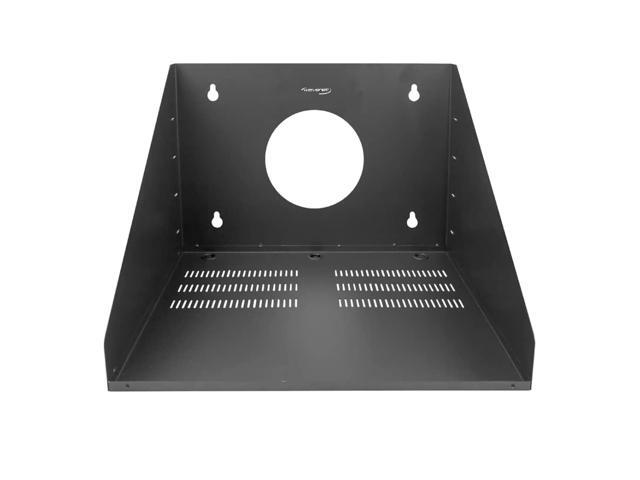 Wavenet 3035-N Black Steel Industrial Grade Server Room Vented Equipment Wall Mount Shelf