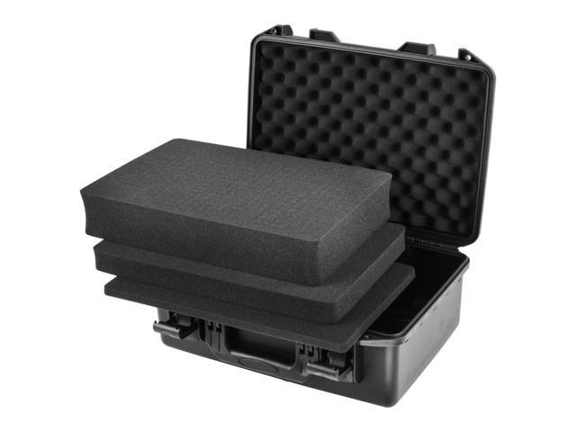 17' x 11' x 7' Interior with Pluck Foams Injection-Molded Utility Case