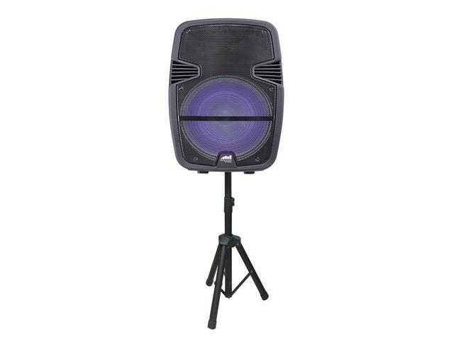 Portable Bluetooth Party Speaker with Disco Light & Stand