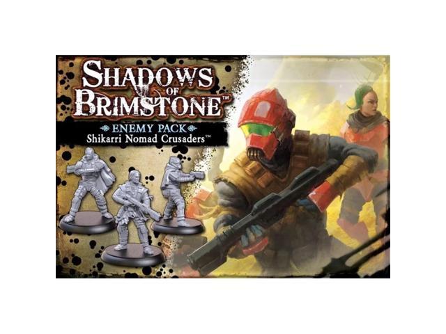Flying Frog Productions Shadows of Brimstone: Shikarri Nomad Crusaders Enemy Pack