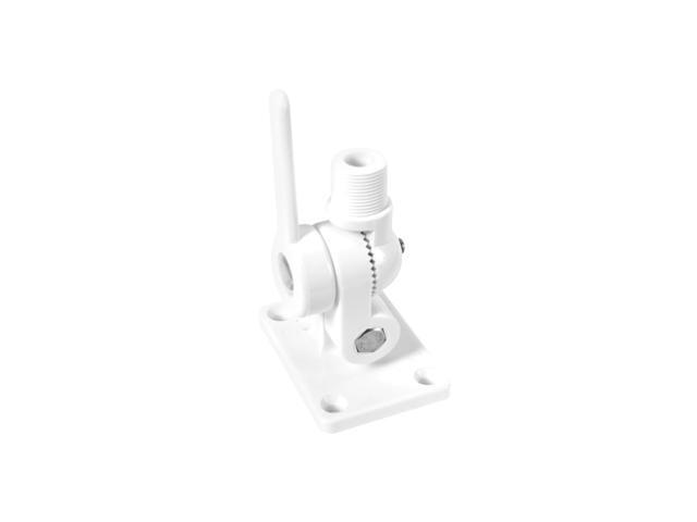 WHITECAP IND Whitecap S-1805C White Nylon Ratchet/Antenna Mount - 3-9/16' L x 2-1/2' W