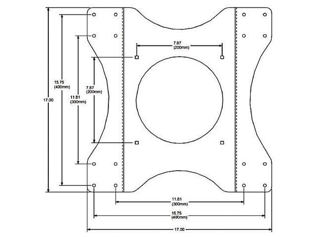 MORRYDE TV MOUNT ADAPTOR KIT (300X300 400X400)