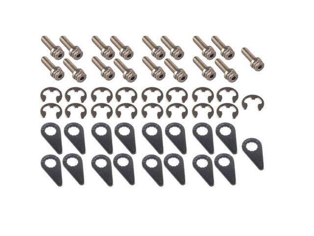 Stage 8 - 8916 MOPAR 4.7, 5.7, 6.1 Liter Hemi V8 Header Bolt Kit - 8mm 1.25x25mm Bolts 6 Point DHH - Set of 17 pieces