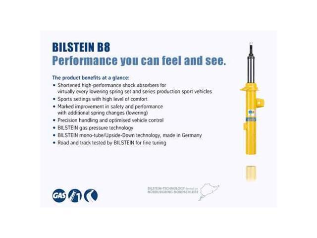 Bilstein B8 5162 Series 17-18 Ford F-250/F-350 Front Monotube Suspension Leveling Kit (for 2in Lift) (46-276827)