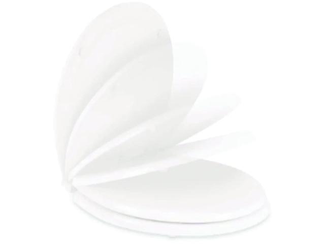 Dometic 385312073 Replacement Slow Close Wooden Seat/Cover for 310 Series Gravity-Flush Toilet, 20' L x 14.5' W - White