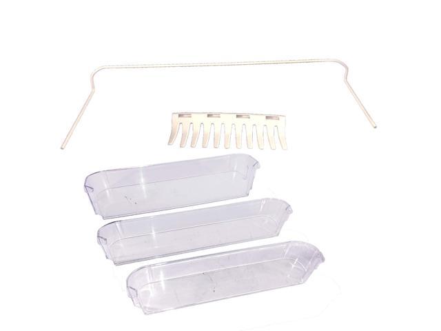Dometic 29325760655 Refrigerator Door Shelf 5-Piece Kit - Clear