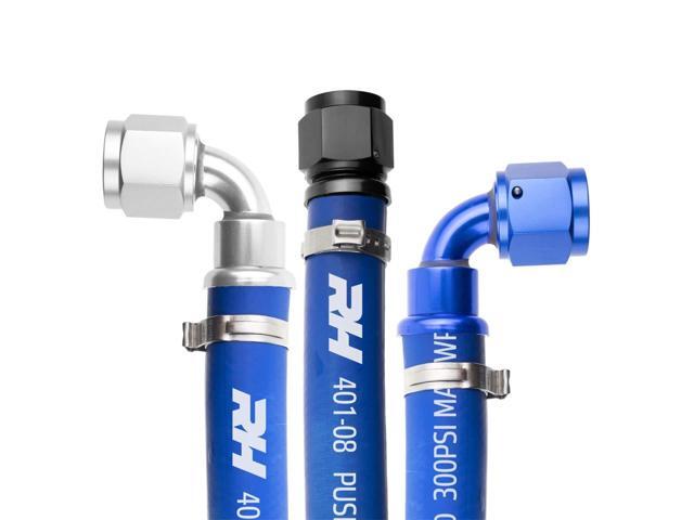 Red Horse Performance 401-12-10-12 401 Series Blue Push Lock Hose -10 Feet