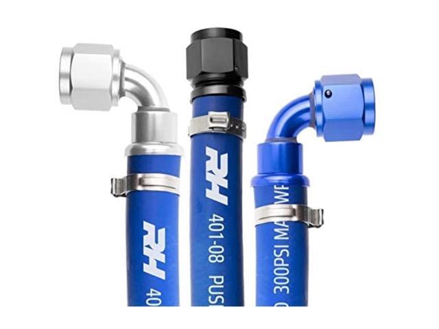 Red Horse Performance 401-12-6-12 401 Series Blue Push Lock Hose -6 Feet