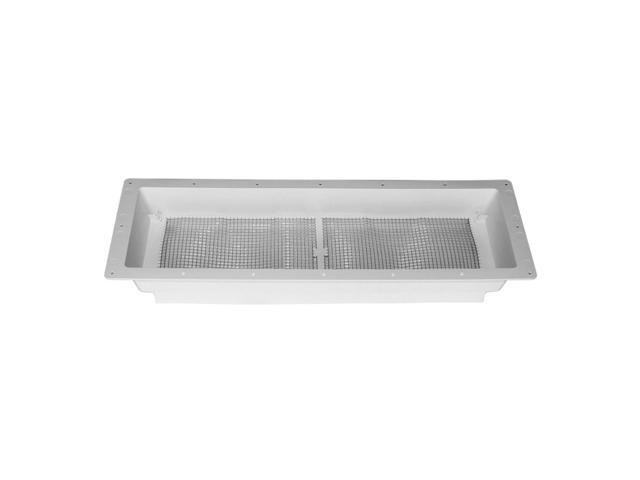 Dometic 3312694.007 Refrigerator Vent Base Only for Complete Vent Kit - Polar White