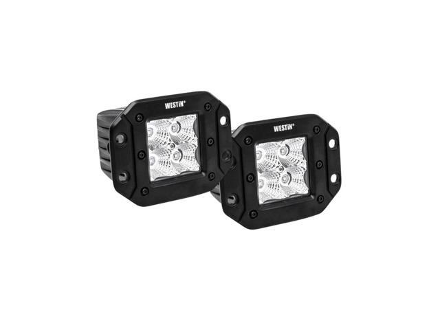 Westin Automotive Products 09-1218FM4 Black FM4Q Flush Mount LED