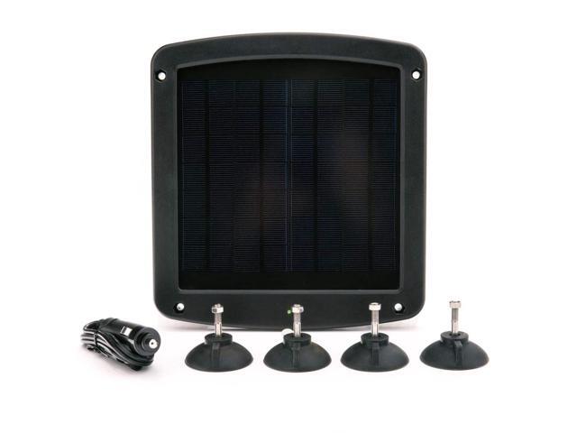 Battery Tender 5 Watt Solar Panel 12V Battery Charger with Charge Controller - IP67 Weatherproof - Windshield Mountable for Motorcycles, Cars, SUVs...