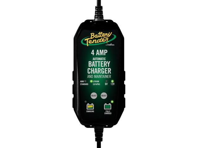 Battery Tender 4 AMP Battery Charger and Maintainer - Automotive Switchable 12V or 6V Smart Fully Automatic for Cars SUVs and Trucks - Lead Acid &...