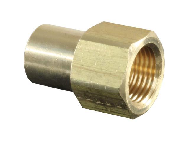 JR Products 07-30225 3/8' Female Flare to 1/4' MPT Connector