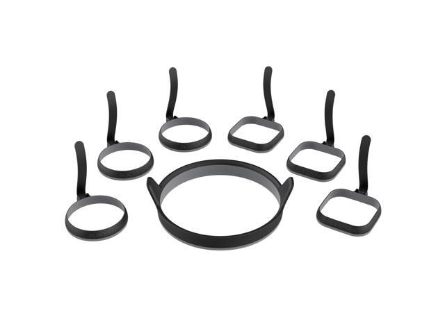 Blackstone 5515 Egg Ring/Omelet Ring Kit,Silver
