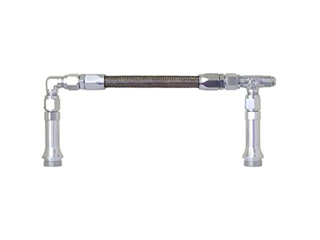 Red Horse Performance 5500-08-5-08X 7/8-20 Dual Inlet To Fit Holley-4500 (Center To Center 11.35) - Clear