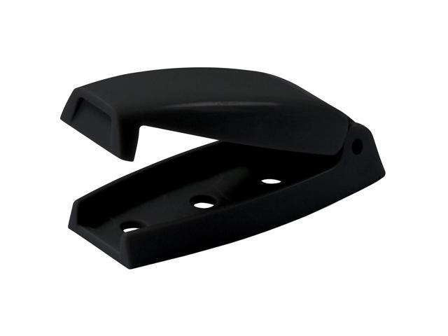 JR Products 10224 Baggage Door Catch - Black, Pack of 2
