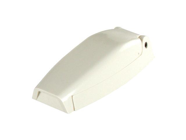 JR Products 10254 Baggage Door Catch - Colonial White, Pack of 2