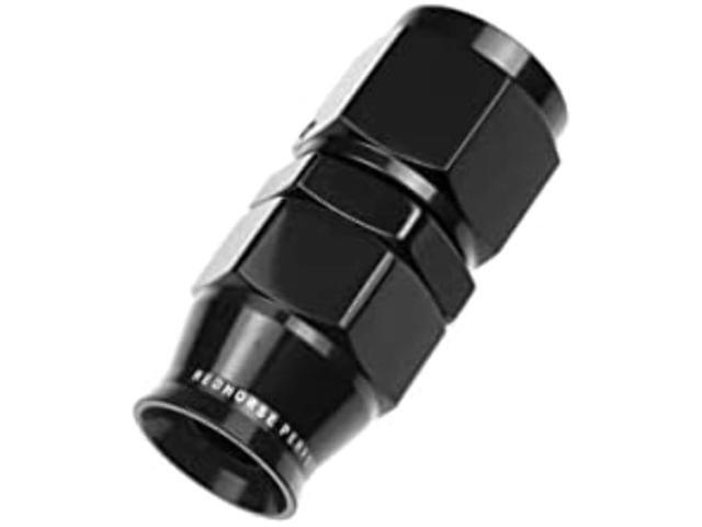 Red Horse 1200-06-2 PTFE reusable Hose End (Black), 1 Pack