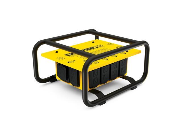 Champion Power Equipment 201174 Pro Grade OSHA Compliant Power Distribution Box, 50-Amp Twist Lock Inlet, Six 120V GFCI Duplexes, One 120/240V 30A...