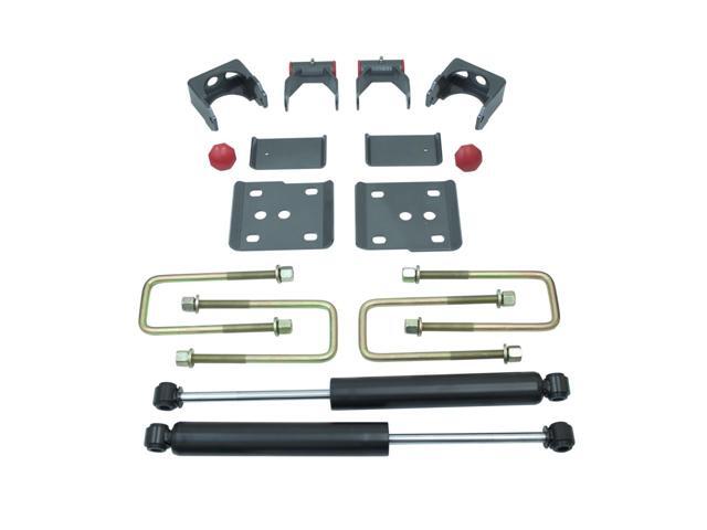 Maxtrac 203250 Rear Flip Kit & (2) Maxtrac Shocks