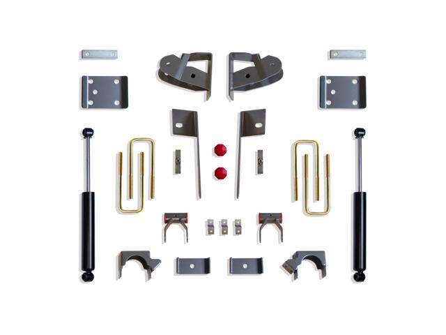 Maxtrac 201940 Rear Flip Kit With Hangers, (2) Maxtrac Shocks