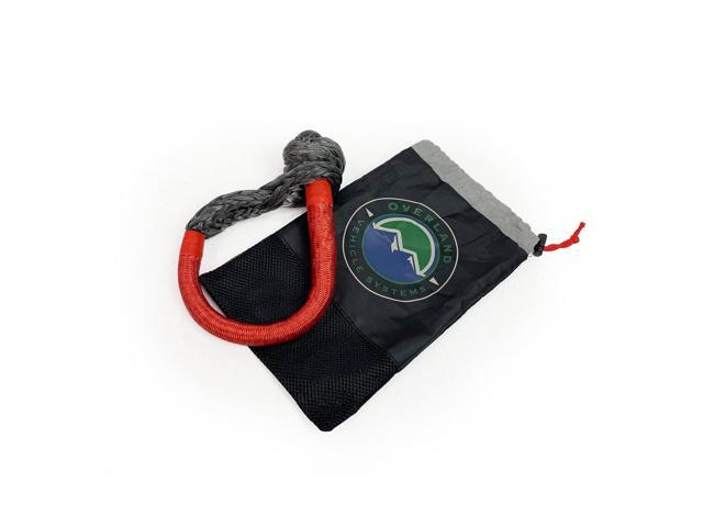 Soft Shackle 7/16' 41,000 lb. with Loop & Abrassive Sleeve - 23' with Storage Bag