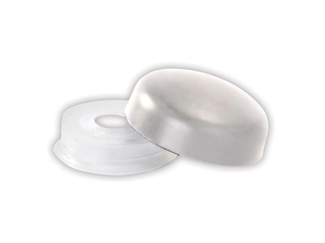 JR Products 20375 Screw Covers, Pack of 14 - White