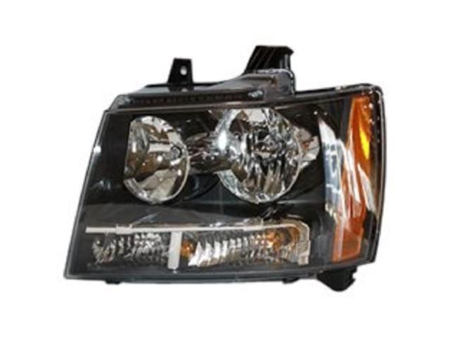 TYC Left Headlight Assembly Compatible with 2007-2014 Chevrolet Tahoe Suv