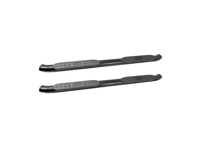 Westin 21-23725 Pro Traxx 4 Oval Nerf Step Bars fits 2014-2018 Silverado Sierra 1500 Crew Cab 2015-2019 Silverado Sierra 2500 3500 Crew Cab Black 1...