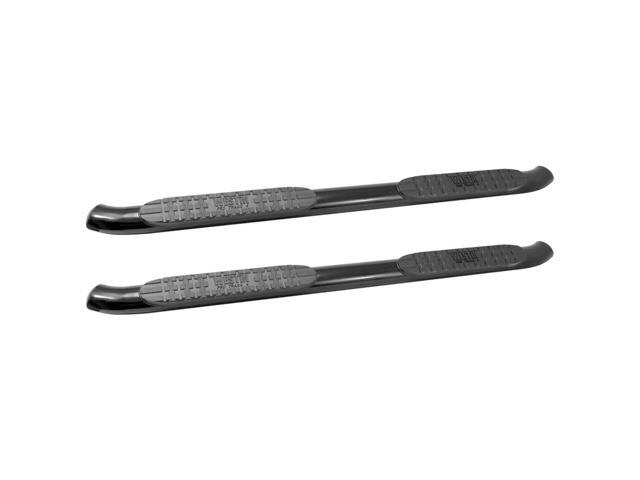 Westin 21-23715 Pro Traxx 4 Oval Nerf Step Bars fits 2014-2018 Silverado Sierra 1500 Dbl Cab 2019 Silverado LD Sierra 1500 Limited Dbl Cab...