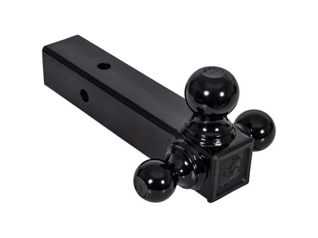 Buyers Products Tri-Ball Hitch with Black Towing Balls - 2-1/2 Inch Receiver