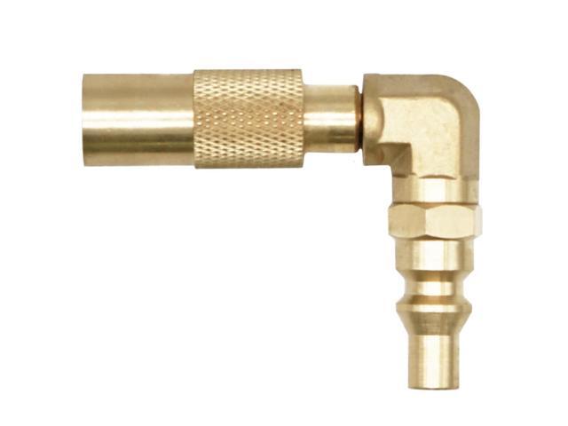 Flame King Propane RV Quick Connect Elbow Adapter for 17' or 22' BlackStone or Flame King Griddle