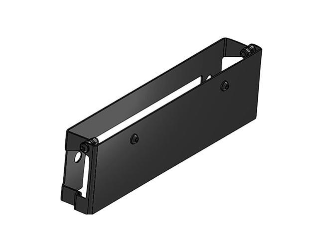 Westin 46-20065 Winch Mount License Plate Relocator Steel Black Powder Coat Winch Mount License Plate Relocator