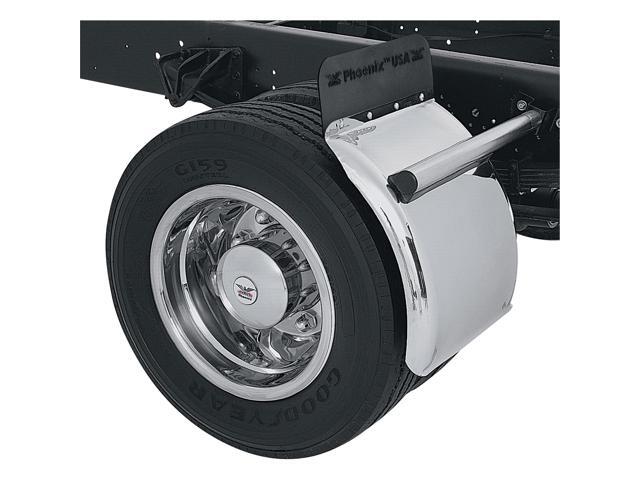 Phoenix USA Stainless Steel Quarter Fender Kit - 21in. 2-Pc. Set